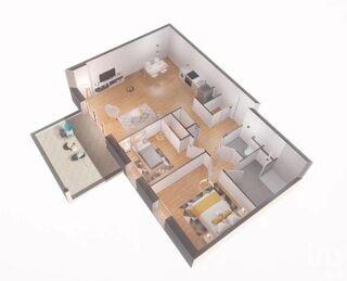  Appartement � vendre 3 pi�ces 65 m�