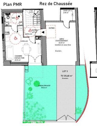  Appartement � vendre 5 pi�ces 131 m�