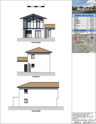  Maison � vendre 4 pi�ces 83 m�