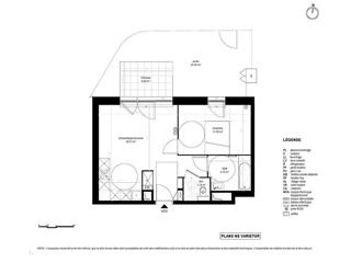  Appartement � vendre 2 pi�ces 44 m�