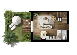  Maison � vendre 4 pi�ces 65 m�