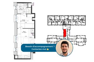  Appartement  vendre 1 pice 33 m