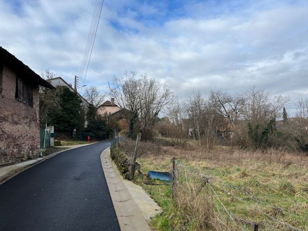 vente Terrain - 1050 m² Petitmont (54480)