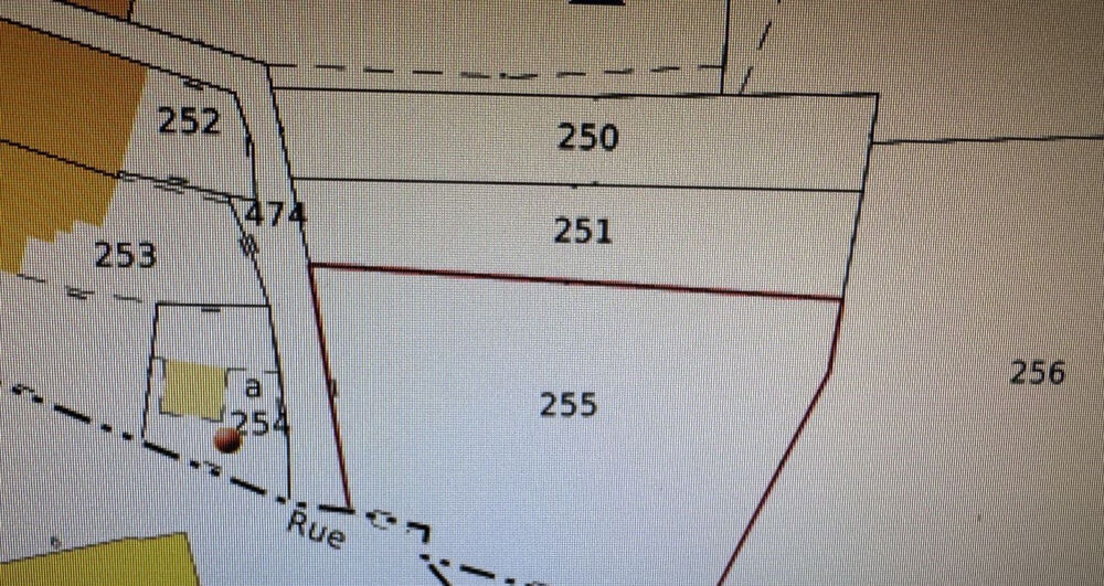 vente Terrain - 1050 m² Petitmont (54480)