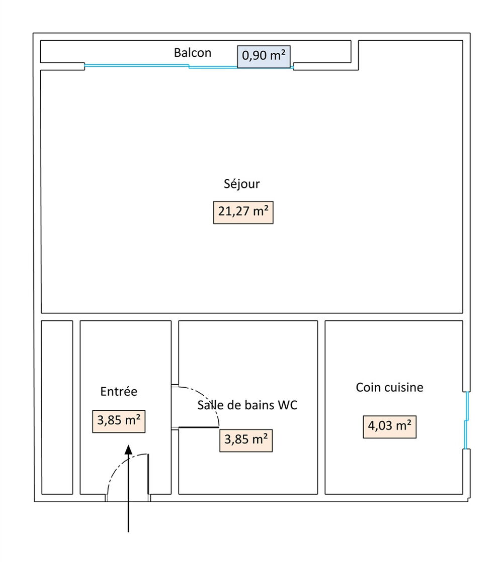 Vente Appartement QUARTIER UNIVERSITE Lyon 8