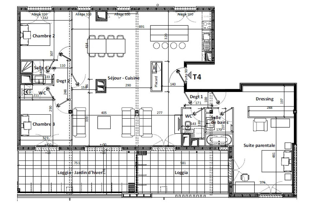 Vente Appartement SAINT POTHIN/EDGAR QUINET Lyon 6