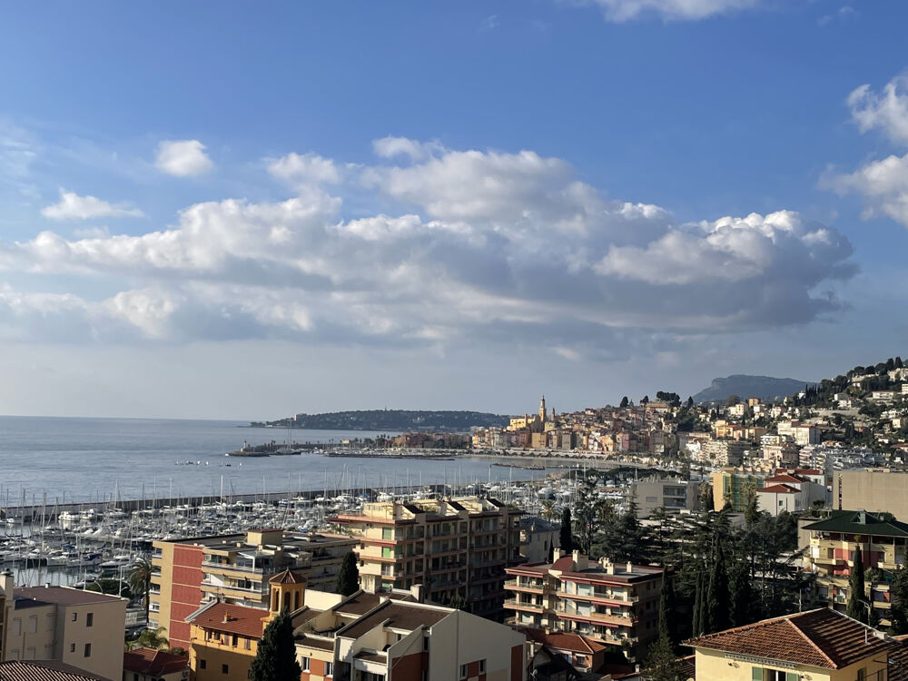 Menton, Garavan, Appartement villa de 4 Pièces, vue mer