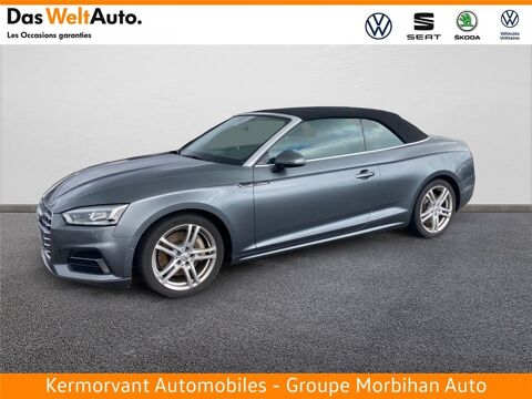 Audi A5 CABRIOLET 2.0 TFSI 252 S TRONIC 7 QUATTRO ULTRA S Line 2018 occasion Auray 56400