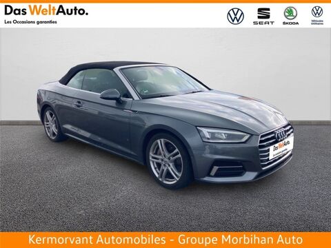 A5 CABRIOLET 2.0 TFSI 252 S TRONIC 7 QUATTRO ULTRA S Line 2018 occasion 56400 Auray