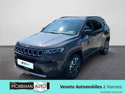 Jeep Compass COMPASS 1.5 TURBO T4 130 CH BVR7 E-HYBRID Limited 2023 occasion Vannes 56000