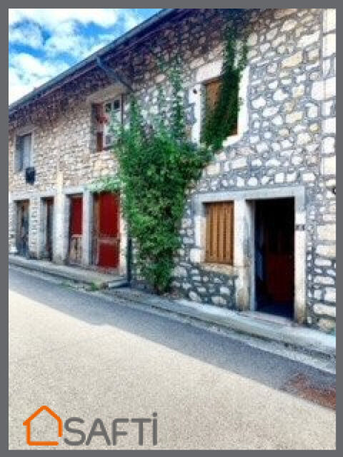A vendre belle maison maison mitoyenne en pierre de 90 m2à rénover 84000 Saint-Martin-de-Bavel (01510)
