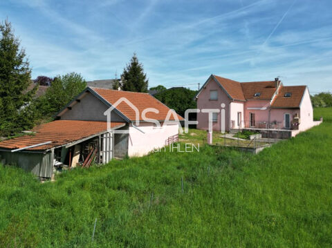 Maison 148 m², 7 pièces ,5 chambres,dépendances,3500m² de terrain 200000 Adelans-et-le-Val-de-Bithaine (70200)