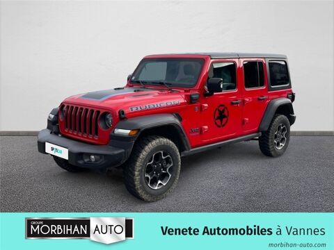 Jeep Wrangler WRANGLER MY21 UNLIMITED 4XE 2.0 L T 380 CH PHEV 4X4 BVA8 Rub 2021 occasion Vannes 56000