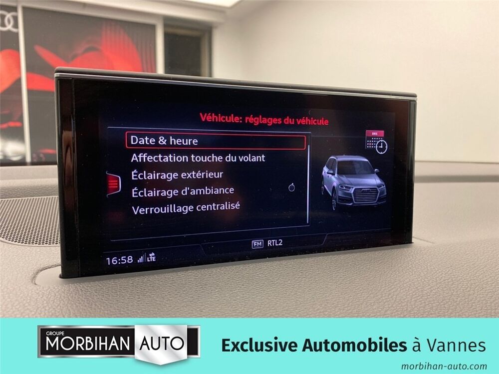 Q7 3.0 V6 TDI CLEAN DIESEL 272 TIPTRONIC 8 QUATTRO 5PL S lin 2018 occasion 56000 Vannes