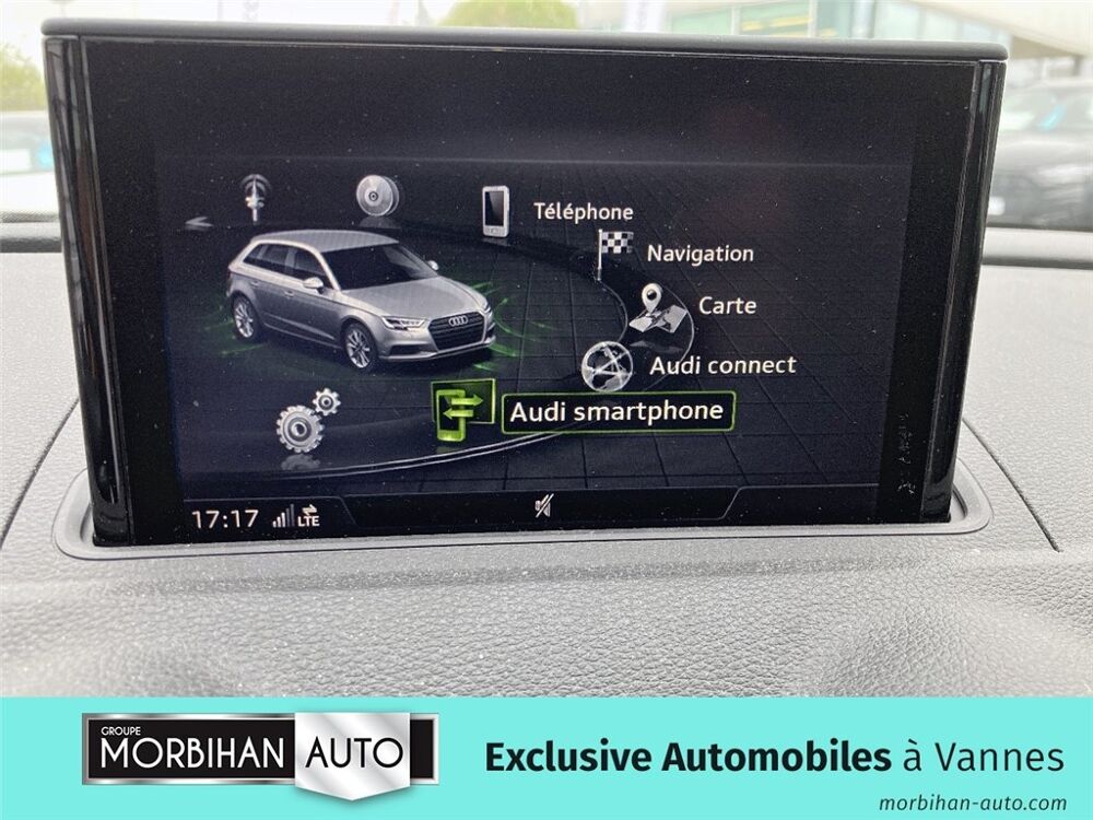 A3 SPORTBACK 30 TDI 116 Design Luxe 2019 occasion 56000 Vannes