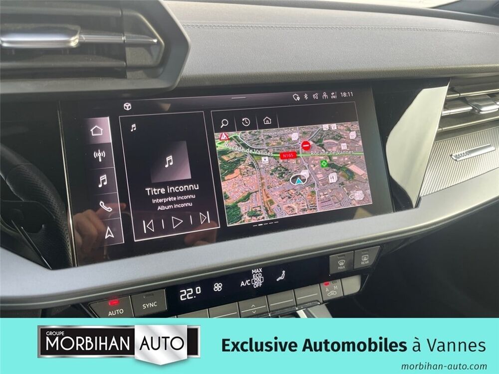 A3 BERLINE 35 TFSI MILD HYBRID 150 S TRONIC 7 S line 2024 occasion 56000 Vannes