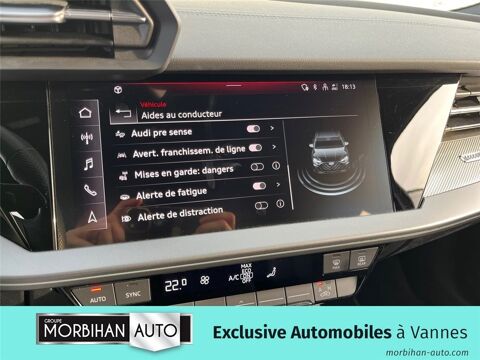 A3 BERLINE 35 TFSI MILD HYBRID 150 S TRONIC 7 S line 2024 occasion 56000 Vannes