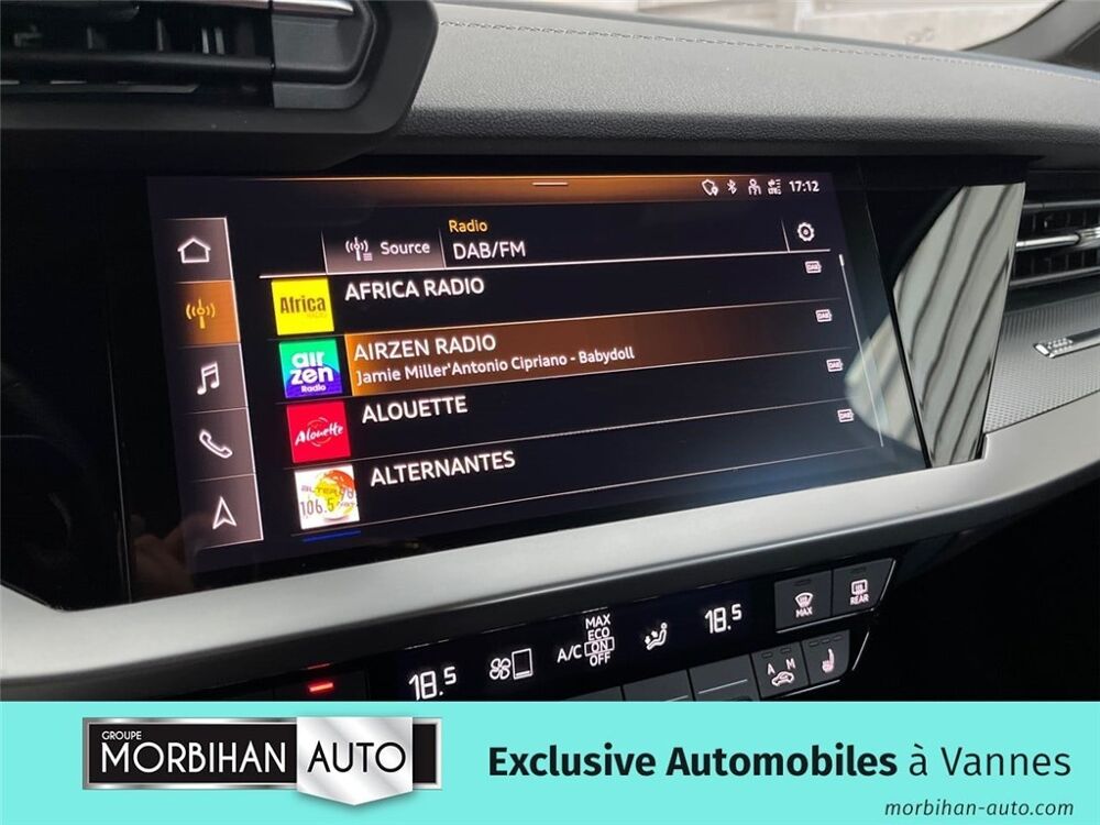 A3 SPORTBACK 40 TFSIE 204 S TRONIC 6 S Line 2023 occasion 56000 Vannes
