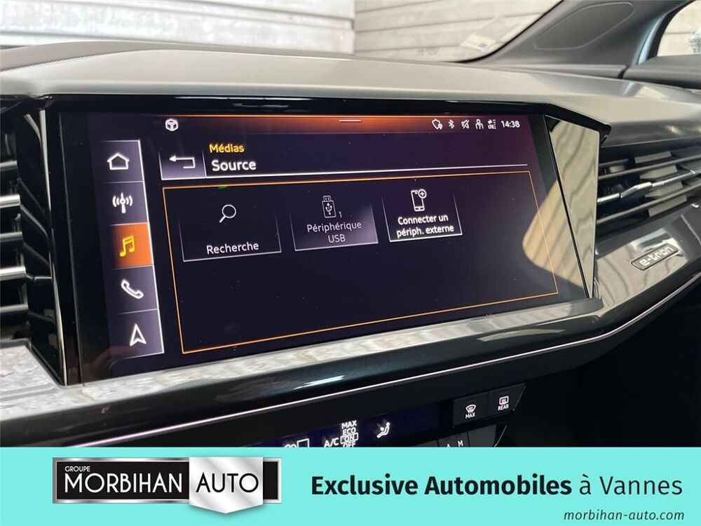 Q4 E-TRON SPORTBACK 40 204 CH 82 KWH S line 2023 occasion 56000 Vannes