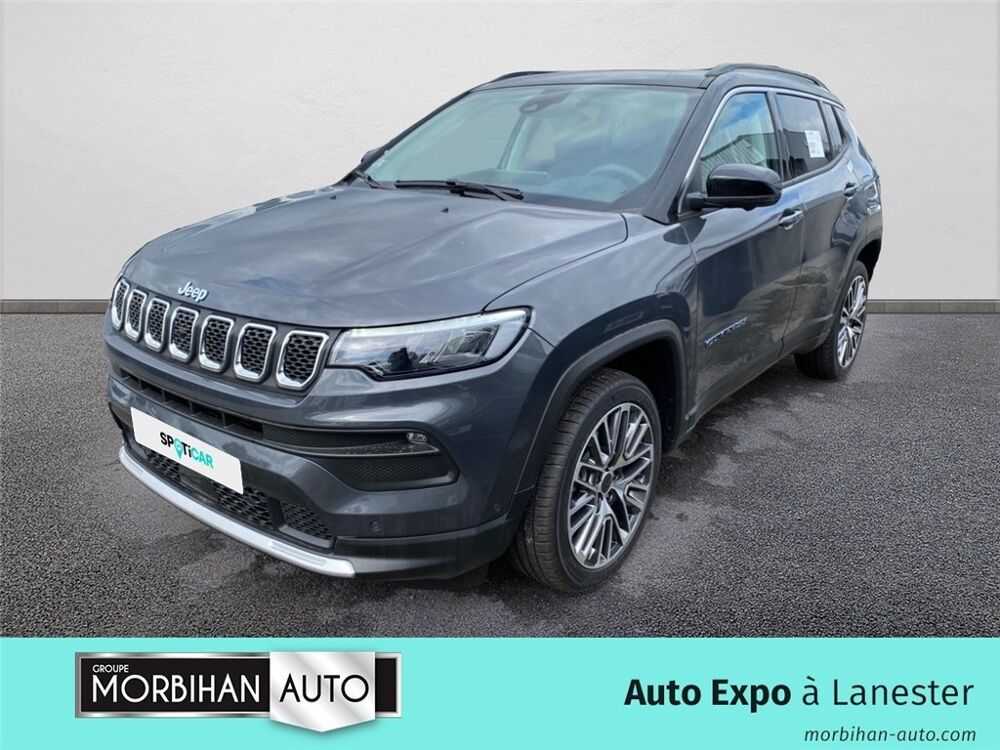 Compass COMPASS 1.3 PHEV T4 240 CH 4XE EAWD Limited 2024 occasion 56600 Lanester