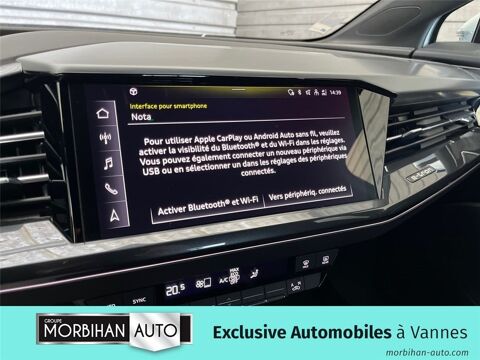 Q4 E-TRON SPORTBACK 40 204 CH 82 KWH S line 2023 occasion 56000 Vannes