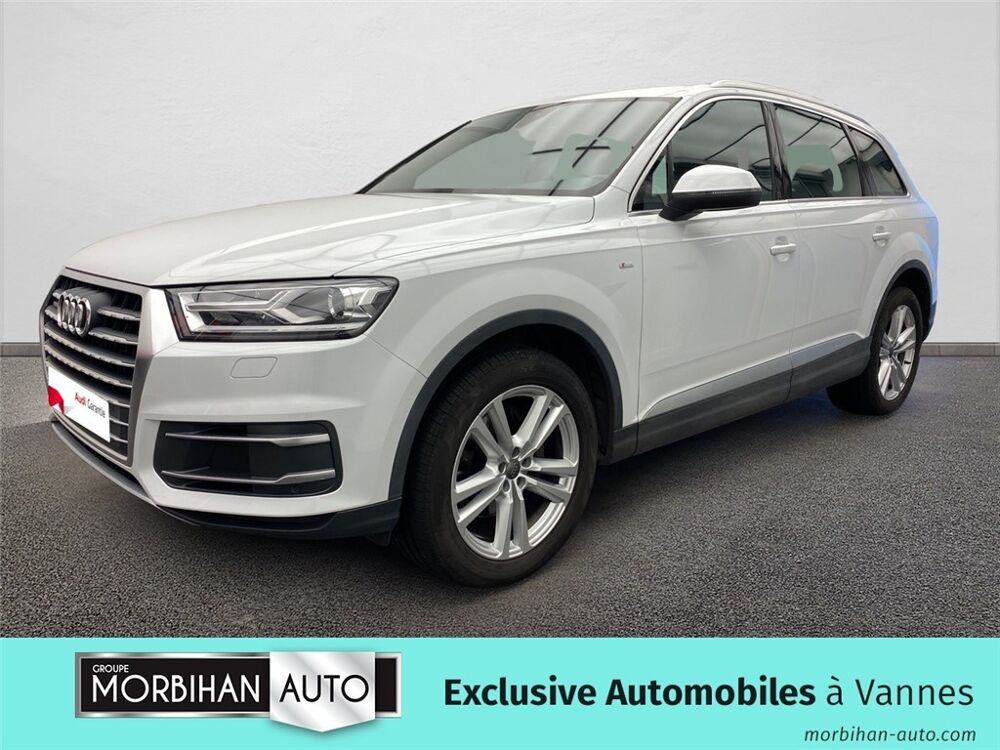 Q7 3.0 V6 TDI CLEAN DIESEL 272 TIPTRONIC 8 QUATTRO 5PL S lin 2018 occasion 56000 Vannes