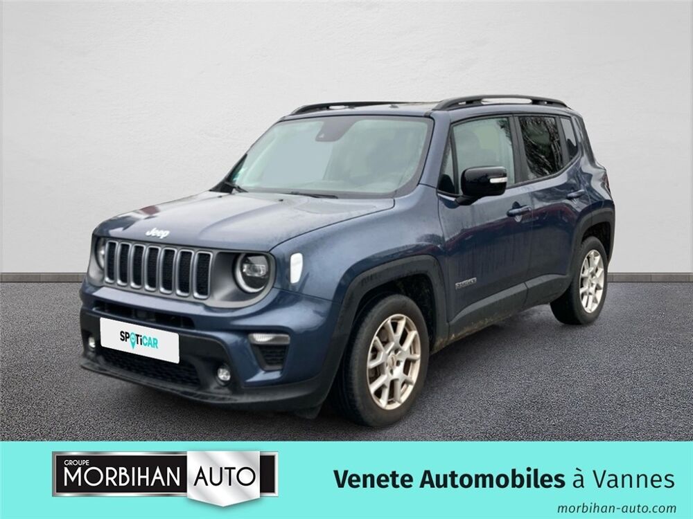 Renegade RENEGADE 1.5 TURBO T4 130 CH BVR7 E-HYBRID Limited 2023 occasion 56000 Vannes