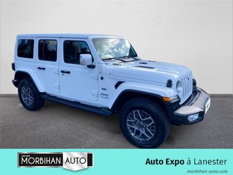 Jeep Wrangler WRANGLER MY21 UNLIMITED 4XE 2.0 L T 380 CH PHEV 4X4 BVA8 Ove 2021 occasion Lanester 56600