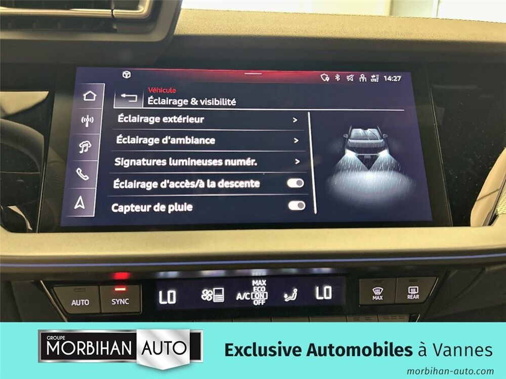 A3 SPORTBACK 40 TFSI E HYBRIDE RECHARGEABLE 204 S TRONIC 6 S 2026 occasion 56000 Vannes
