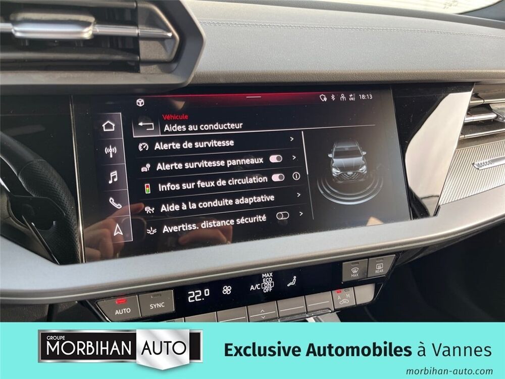 A3 BERLINE 35 TFSI MILD HYBRID 150 S TRONIC 7 S line 2024 occasion 56000 Vannes