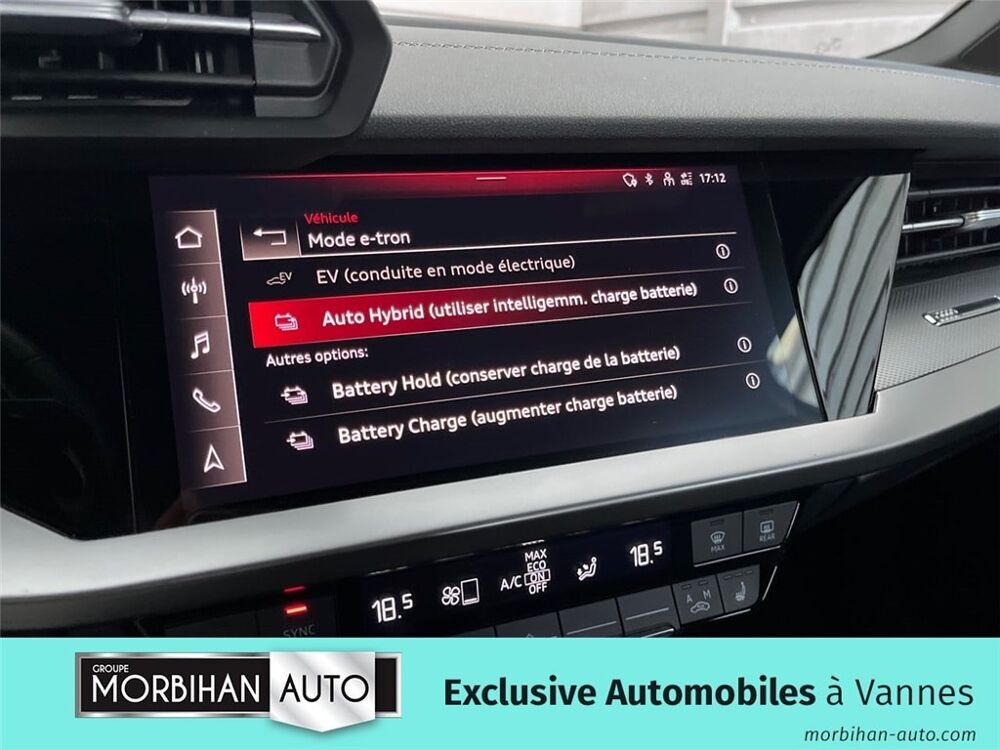 A3 SPORTBACK 40 TFSIE 204 S TRONIC 6 S Line 2023 occasion 56000 Vannes