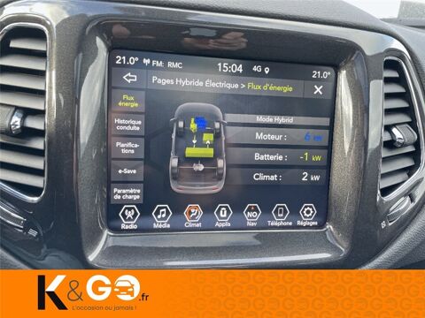 Compass COMPASS MY20 1.3 GSE T4 240 ch PHEV AT6 4xe eAWD S 2021 occasion 56880 Ploeren
