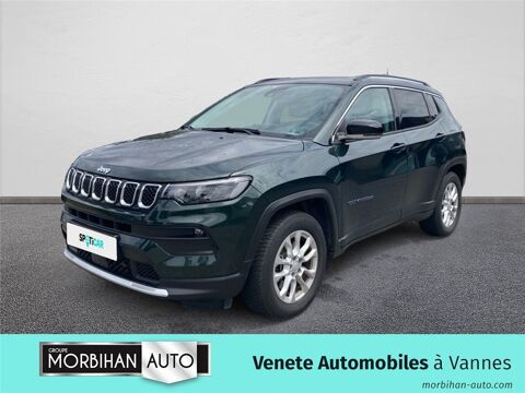 Jeep Compass COMPASS 1.3 PHEV T4 190 CH 4XE EAWD Limited 2021 occasion Vannes 56000