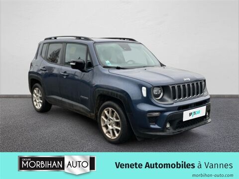 Renegade RENEGADE 1.5 TURBO T4 130 CH BVR7 E-HYBRID Limited 2023 occasion 56000 Vannes