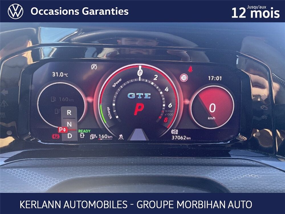 Golf GOLF 1.4 HYBRID RECHARGEABLE OPF 245 DSG6 GTE 2021 occasion 56000 Vannes