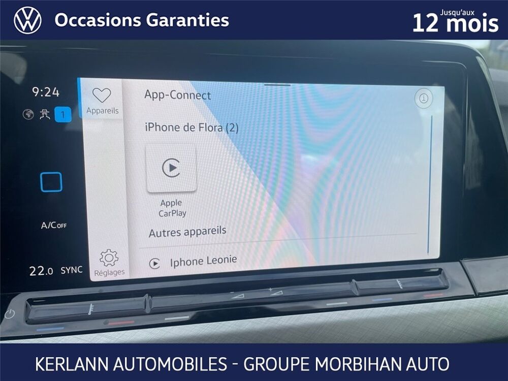 Golf GOLF 1.0 TSI OPF 110 BVM6 Life Plus 2023 occasion 56000 Vannes
