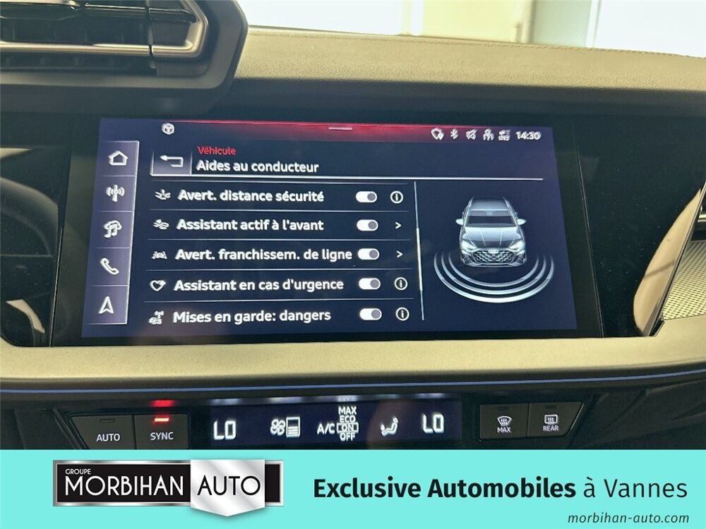 A3 SPORTBACK 40 TFSI E HYBRIDE RECHARGEABLE 204 S TRONIC 6 S 2026 occasion 56000 Vannes