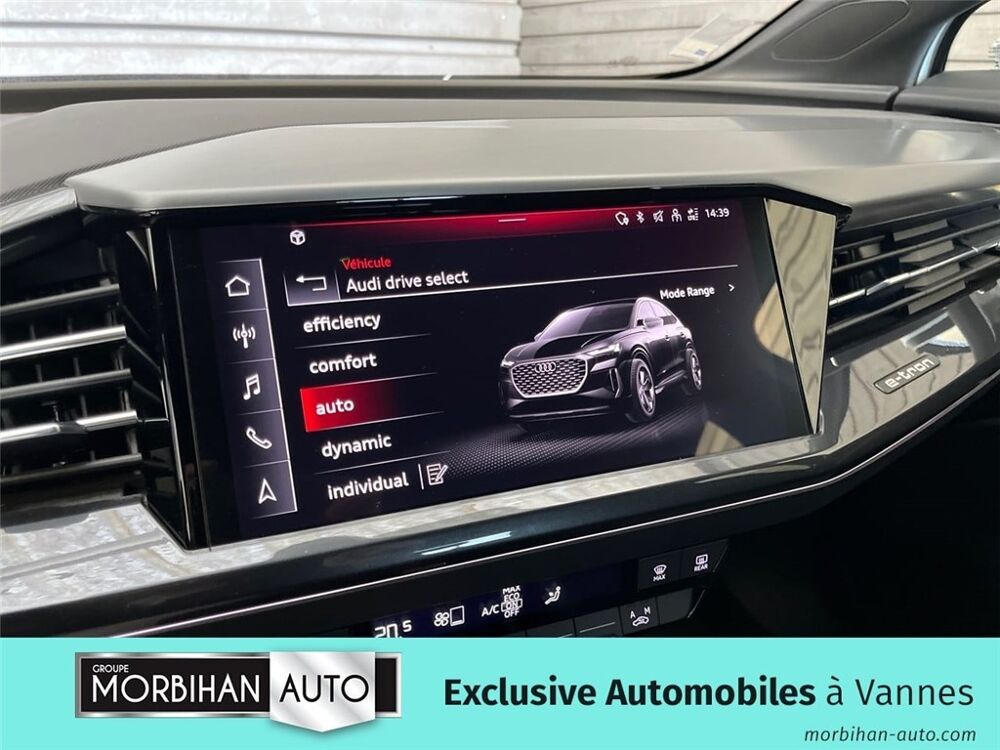 Q4 E-TRON SPORTBACK 40 204 CH 82 KWH S line 2023 occasion 56000 Vannes
