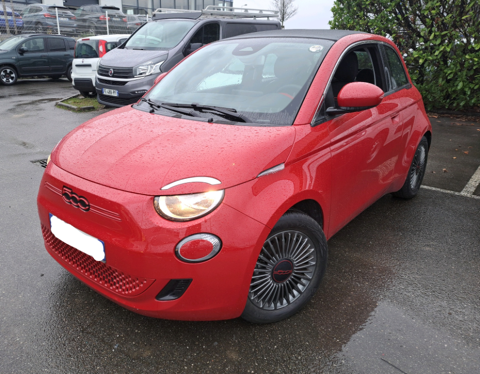 Fiat 500 CABRIOLET III E 95 23.8KWH RED GPS 2021 occasion Mérignac 33700