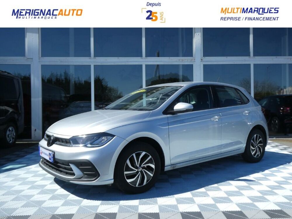 Polo VI 1.0 TSI 95 DSG7 LIFE Camera CarPlay Radars JA 2024 occasion 33700 M&eacute;rignac