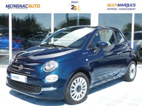 Fiat 500 1.0 70 BVM6 HYBRID DOLCEVITA Toit Pano CarPlay 7 2021 occasion Castelculier 47240