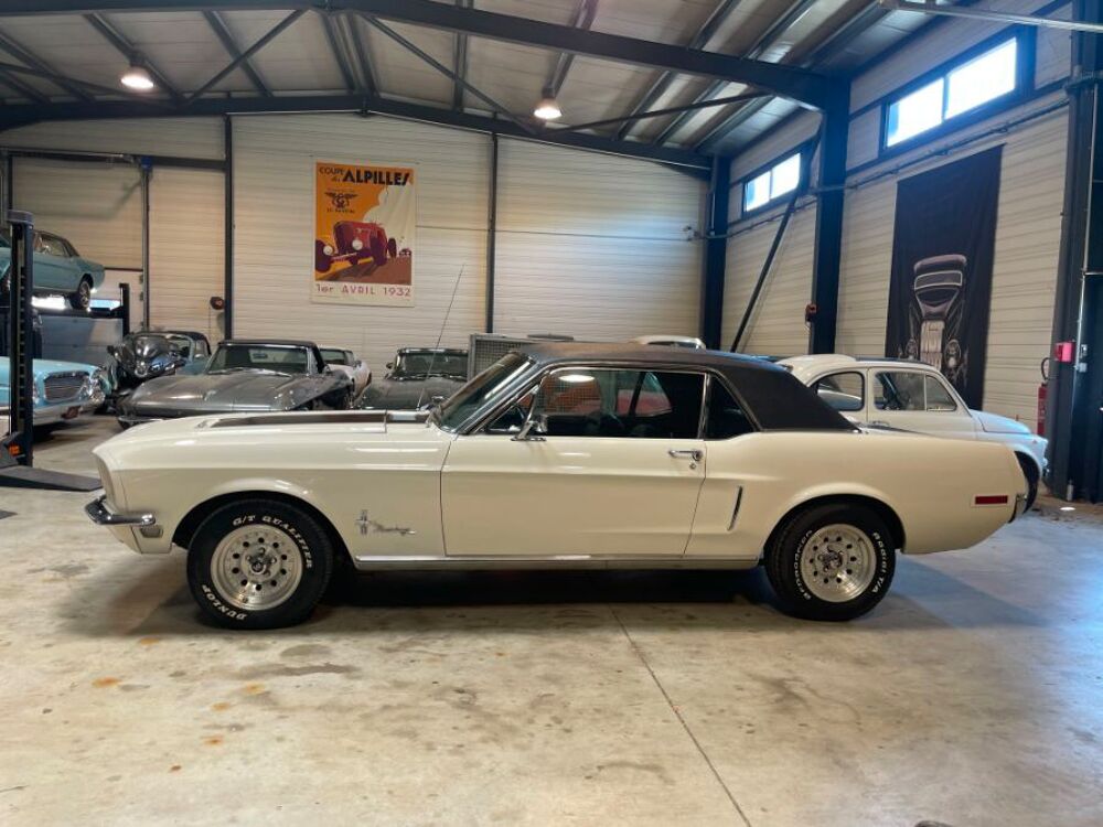 Mustang COUPE V8 302 ci TOIT VINYL CODE 1968 occasion 84150 Jonqui&egrave;res
