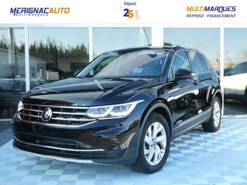 Volkswagen Tiguan II (2) 2.0 TDI 150 DSG 2WD ELEGANCE GPS Camera ACC Attel. 2021 occasion Mérignac 33700