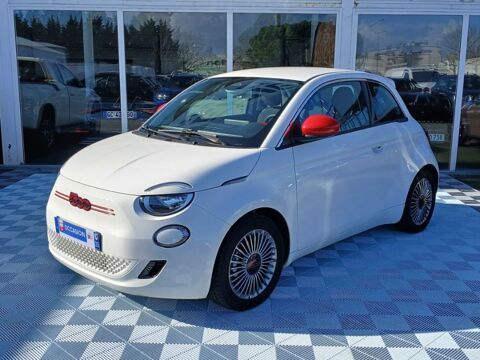 Fiat 500 III E 95 23.8KWH RED GPS Grand Ecran JA 2022 occasion M&eacute;rignac 33700