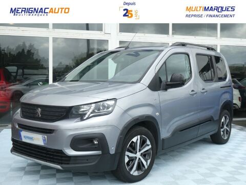 Peugeot Rifter 1.5 BlueHDi 100 BVM6 GT JA17 CarPlay ADML Radars 2021 occasion Mérignac 33700