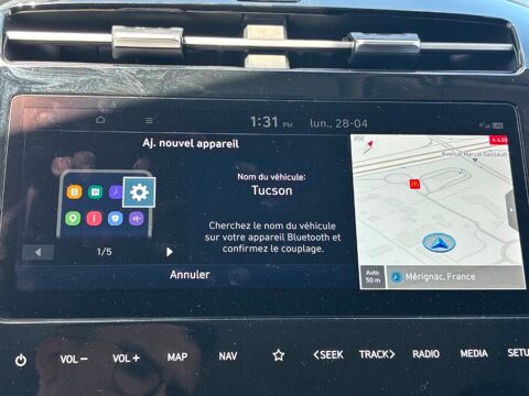 Tucson IV 1.6 CRDI 136 DCT-7 HYBRID 48V 2WD GPS BVA avec Boutons 2023 occasion 47240 Castelculier