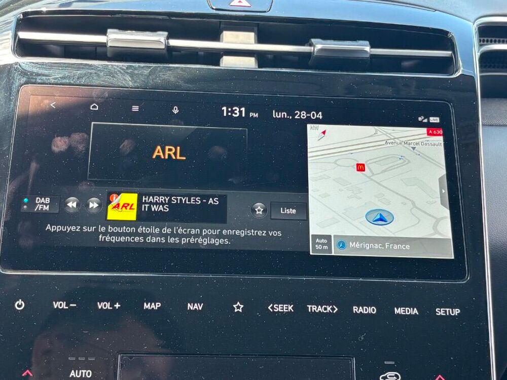 Tucson IV 1.6 CRDI 136 DCT-7 HYBRID 48V 2WD GPS BVA avec Boutons 2023 occasion 47240 Castelculier