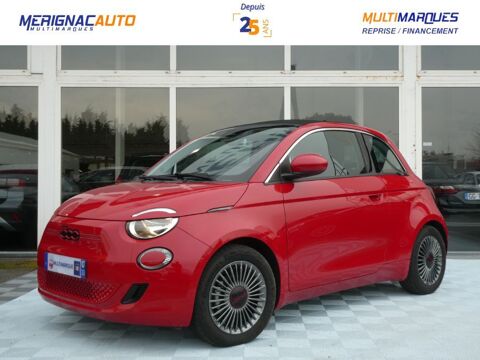 Fiat 500 CABRIOLET III E 95 23.8KWH RED GPS 2021 occasion KINGERSHEIM 68260