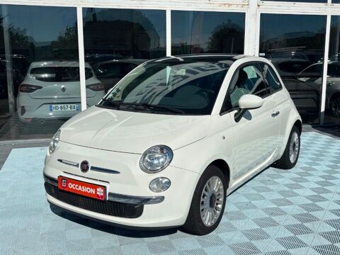 Fiat 500 1.2 69 LOUNGE TOIT Pano DISTRI Neuve 2013 occasion M&eacute;rignac 33700