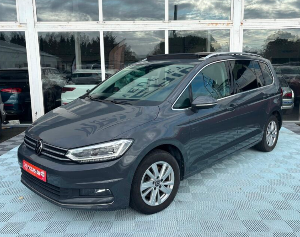 Touran III 2.0 TDI 150 DSG7 CARAT HIGHLINE CUIR TOE Hayon EL. 5PL 1 2022 occasion 47240 Castelculier